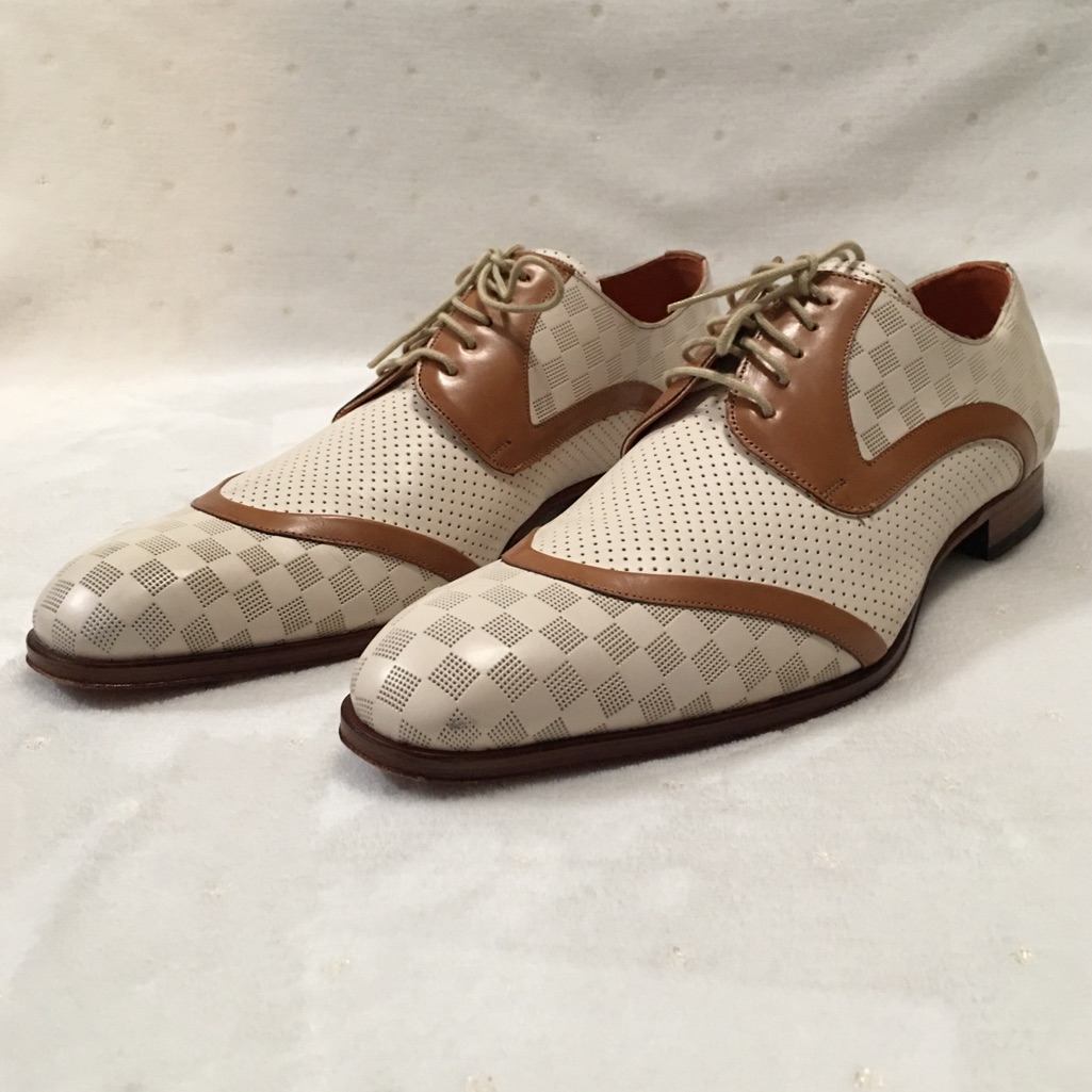 Mezlan Platinum Camus Derby Dress Shoes